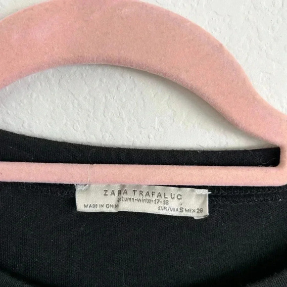 Zara Trafaluc autum- winter 17-18 black dress - Picture 5 of 6